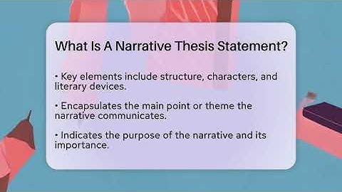 What Is A Narrative Thesis Statement? - The Prose Path