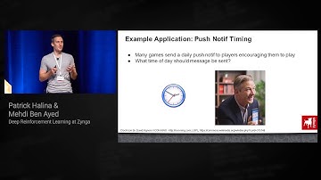 Deep Reinforcement Learning in Production at Zynga | Patrick Halina & Mehdi Ben Ayed