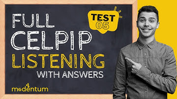 5th CELPIP Full Listening Test with Answers by Modentum