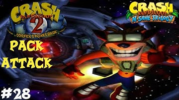 Crash Bandicoot 2 Cortex Strikes Back Pack Attack (Level 28)