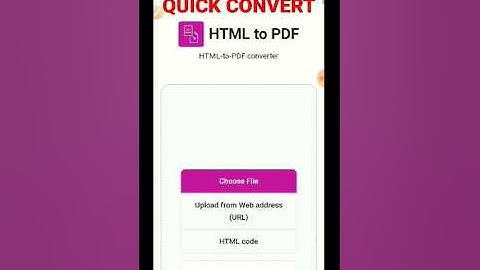 How to Convert HTML to Pdf file in Android mobile| 100% Working on Android mobile ||