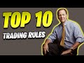 Top 10 Trading Rules - Paul Tudor Jones