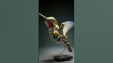 Mechanical Engineer Reveals Amazing Hummingbird Robot Made from Circuit Boards