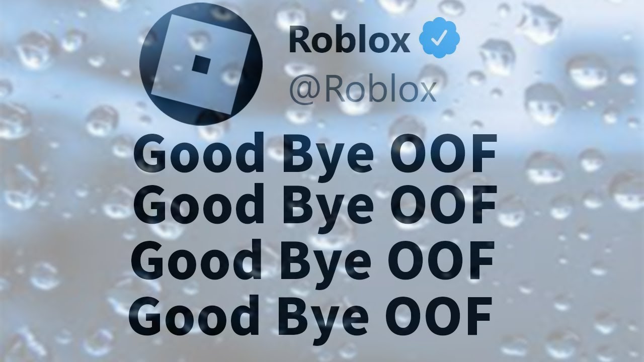 Say goodbye to Roblox's iconic 'oof' sound effect - Polygon