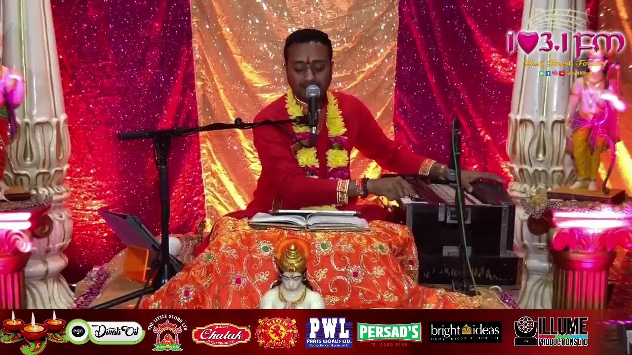 Night #4 of the 103.1 FM Yagna featuring Pundit Narad Gosine