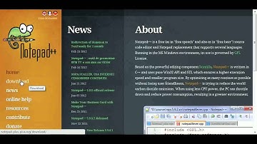 XHTML - Lesson 1 - Installing Notepad++