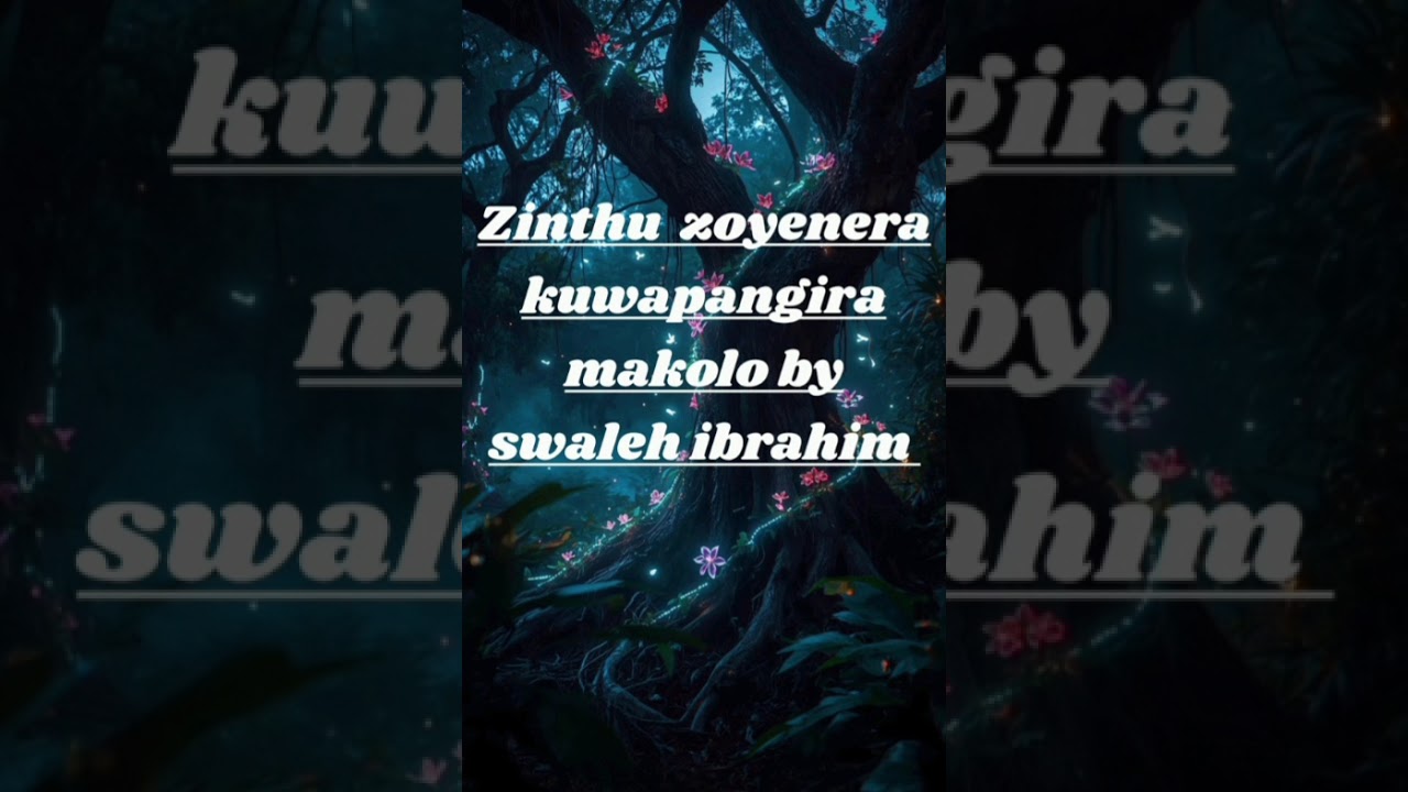 Zinthu zoyenera kuwapangira makolo by swaleh ibrahim 