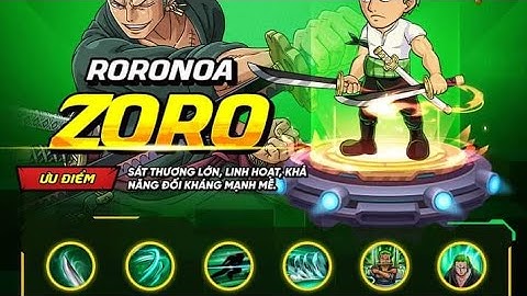 Phân tích skill nhân vật luffy và zozo ,hiệu ứng kĩ năng của các nhân vật |game hải tặc online