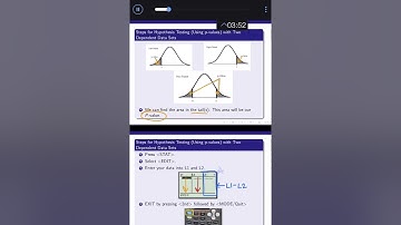 STA 2023 Chapter 9 Section 3 Part 1