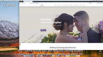 Firefox and safari Hestia pro video head not working