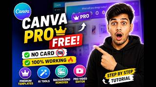 Canva Pro Premium Features FREE! 😳