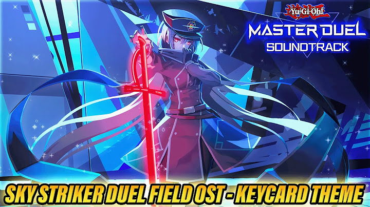 🎶 SKY STRIKER DUEL FIELD BGM - KEYCARD THEME | EXTENDED VERSION [YU-GI-OH! MASTER DUEL]