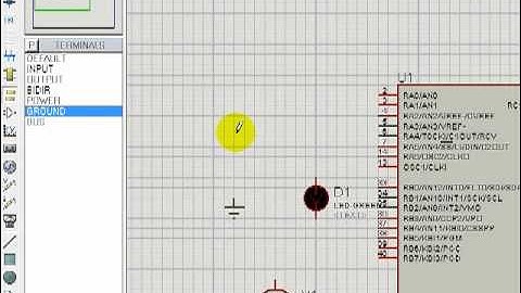 Inicio Proteus 3 (Simulacion de microcontrolador)