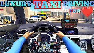 best car games for android driving LUXURY TAXI for ❤️ passenger taxi sim 2020 gameplay android screenshot 5