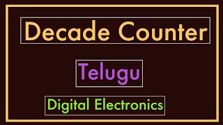 Decade Counter || Telugu