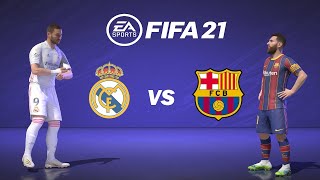 FIFA 21 - Real Madrid vs Barcelona | El Clasico PS5™ (4K HDR) | Impossible Comeback - Home Away legs