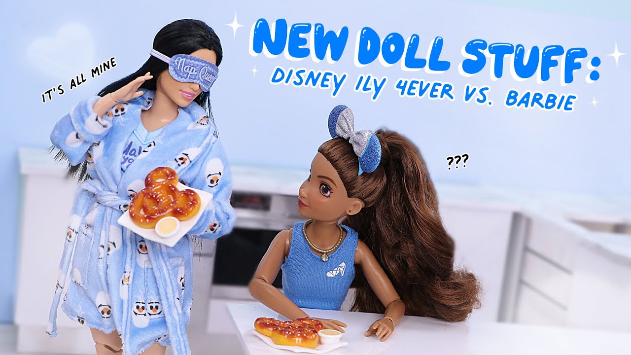 New Doll Stuff: Disney ILY 4Ever vs. Barbie