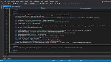 VB NET example dramacool downloader web crawler or scrape