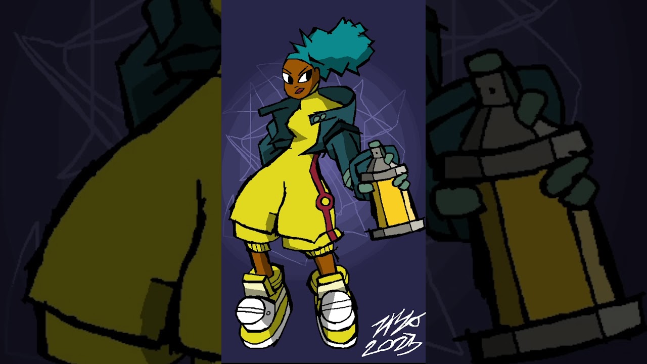 CyberFunk BombRush: Vinyl - YouTube