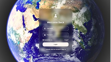 💥“Create a Jaw-Dropping Login Form in HTML, CSS & JS – Step by Step Tutorial!”