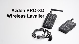 Good Budget Digital Wireless Lavalier: Azden PRO XD Review - YouTube