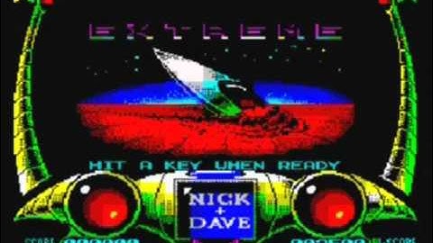 Extreme - ZX Spectrum gameplay