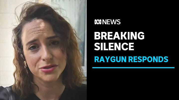 Raygun breaks silence on controversial Olympic performance | ABC News