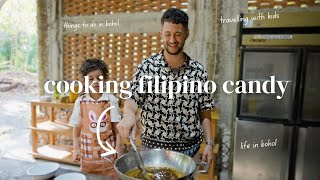 Foreigner Dad Cooks Filipino Candy, Our Life In Bohol