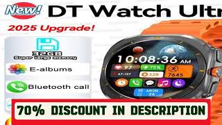 A Must - Have Product 2025 New Dt Watch 7 Ultra 32Gb Memory Smart Watch Gps Nfc 3D Menu Mp3/Mp4 Pla
