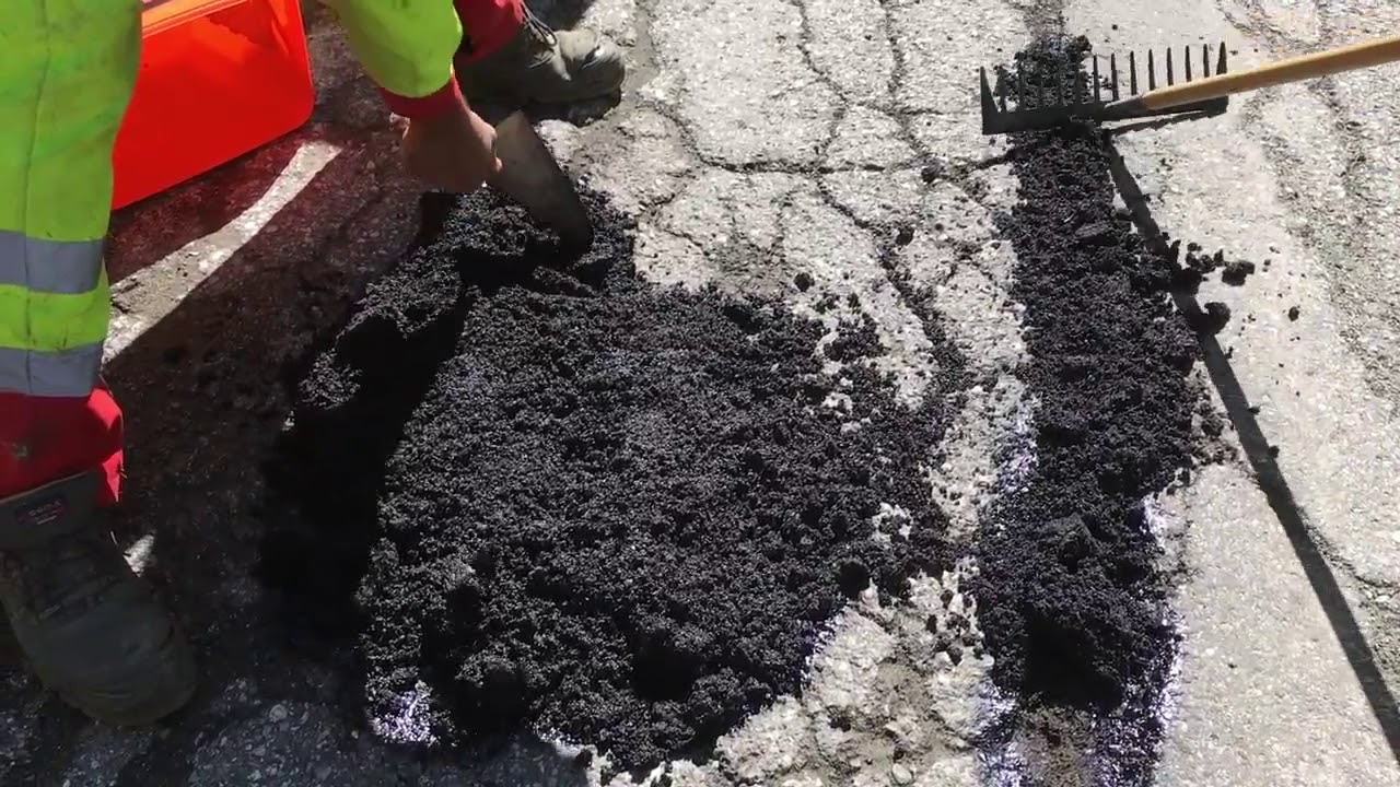 Enrobé a froid permanent de haute qualité (Ultracrete) YouTube