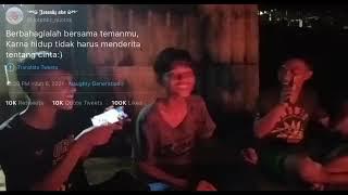 story wa 30 detik bersama teman yang selalu bertingkah gila demi solidaritas