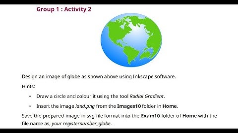 Std 10 | SSLC IT Exam 2021 | Group 1 | Activity 2