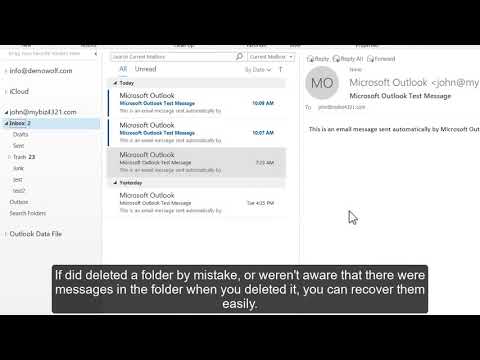 How To Delete Folder in Outlook 2016