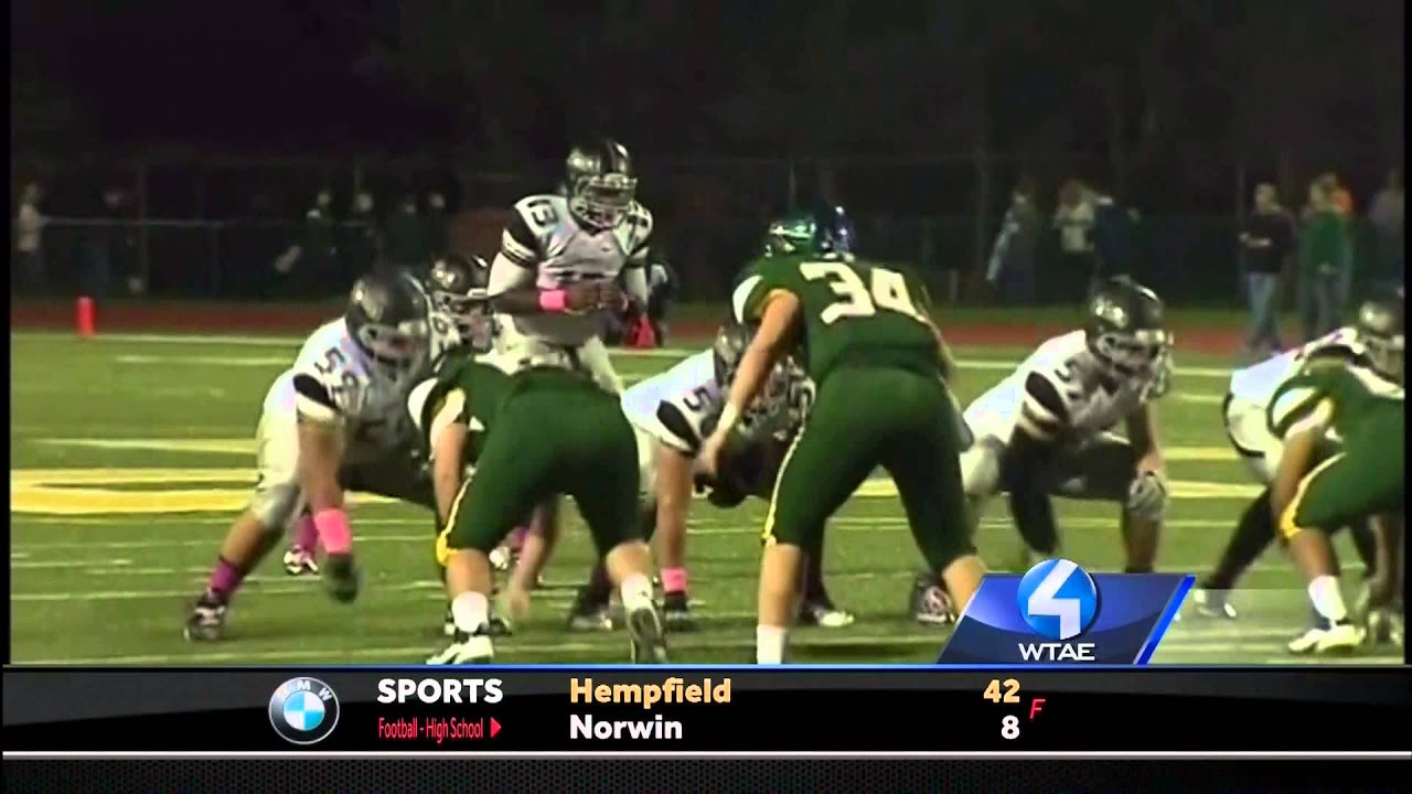 10-19-2012 Gateway Gators vs. Penn Trafford Warriors highlights channel 4