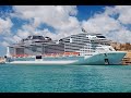 Круизный порт Абу Даби.MSC BELLISSIMA.