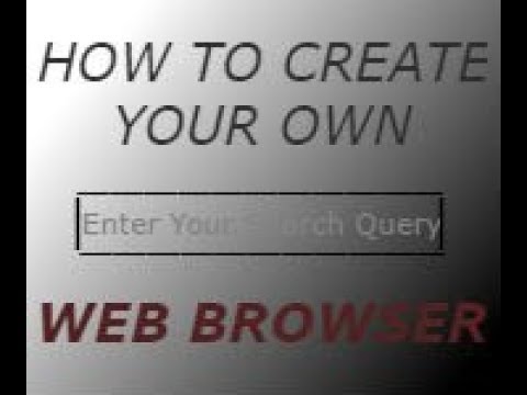 How to make your own web browser | Ep4: Menu Part: 1 | 2017