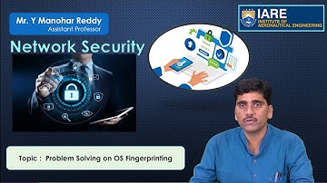 Problem Solving on OS Fingerprinting by Mr. Y Manohar Reddy