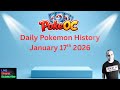 Pokémon History Series Jan 17th 2026