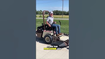 How To: Back a FrontMount zero-turn lawn mower onto a trailer