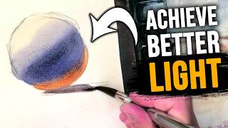 How to Achieve Amazing Sense of Light in Watercolor