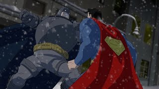 Batman The Dark Knight Returns - Batman vs Superman Final Battle High Tone