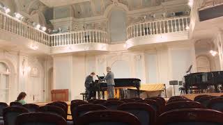 Карен Асатрян-кларнет,Илья Шмуклер -фортепиано.2018/И. Брамс Соната для кларнета и фо-но №2