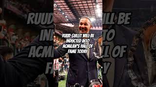 Ruud Gullit will be inducted into #ACMilan's Hall of Fame today #trendingshorts #gullit #football