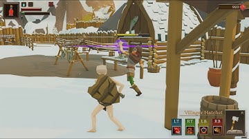 Soul-like Action RPG Project. Enemy A.I. and Level Up System [Unity]