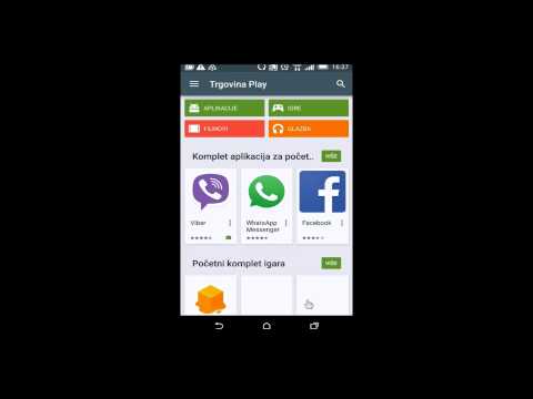 Android za početnike 3.dio -  Google račun i Trgovina play