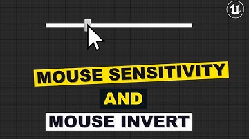 Mouse Sensitivity And Invert Settings ( With Save & Load ) - Unreal Engine 5 Tutorial