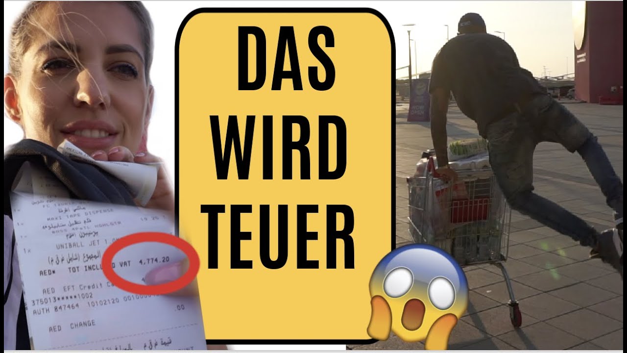 Update ERSTER GROßEINKAUF IN DUBAI 💰 💳 Team Harrison
