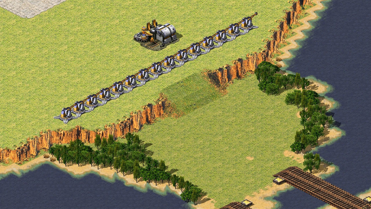 Red Alert 2 | Месть Юрия | 7 против 1 | Мой метод защиты на холмах