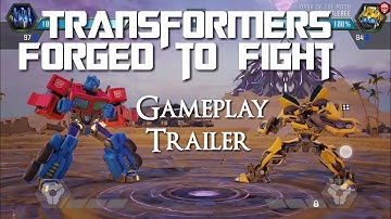 Transformers: Forged to Fight Gameplay Trailer - Android/iOS