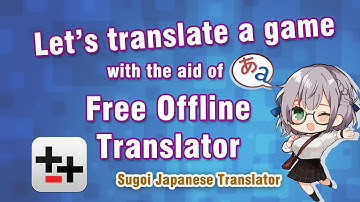 How to use Sugoi Japanese Offline Translator in Translator++